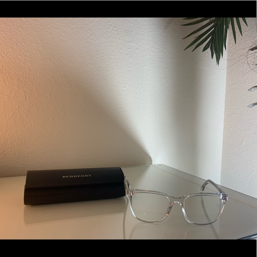 Burberry 2284 Clear Blue Light Blocker Glasses